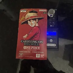 One Piece OP-13 CARRYING ON HIS WILL Sleeved Booster Pack - Heavy - 37.57g 🔥🔥 - Image 1