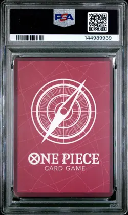 2023 ONE PIECE OP03-PILLARS OF STRENGTH ALTERNATE ART #040 NAMI PSA 10 - Image 2