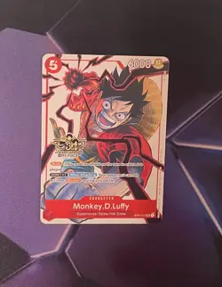 One Piece TCG: Monkey.D.Luffy ST01-012 (3rd Anniversary Promo) - Lightly Played - Image 1