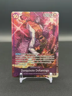 One Piece TCG - Donquixote Doflamingo OP14-069 SR Alt Art Azure Sea's Seven - Image 1