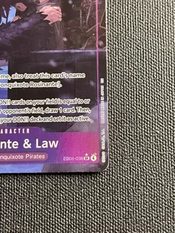 One Piece Rosinante & Law (Alternate Art) EB04-038 The Azure Sea's Seven - Image 3