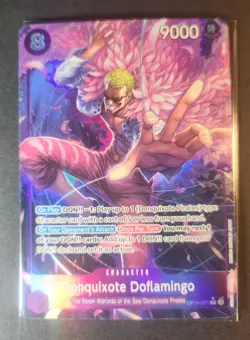 One Piece TCG English OP10-071 Donquixote Doflamingo Alt Art SR - Image 2