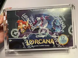 Disney Lorcana Ursula return booster box sealed acrylic case & whispers in well - Image 1