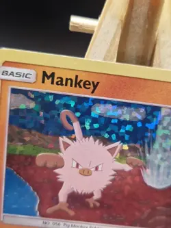 Pokemon TCG Mankey McDonalds Promos 8/12 Holo Promo Card - Image 3