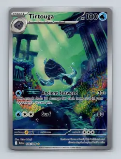 Tirtouga 106 2025 Pokemon S&V Black Bolt Illustration Rare Card NM+ - Image 1