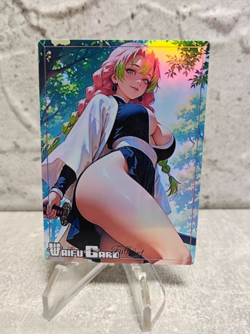 Mitsuri Trading Card Waifu Goddess Story Anime Girl holo Karte Manga Full Art - Image 1