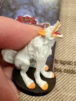 Yugioh Dungeon Dice Monsters DDM Silver Fang Wolf B2-12 English Figure Card Lot - Image 4