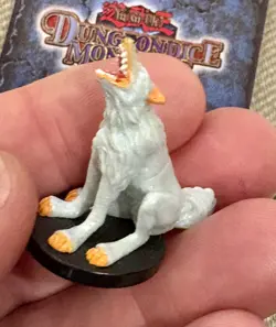 Yugioh Dungeon Dice Monsters DDM Silver Fang Wolf B2-12 English Figure Card Lot - Image 5