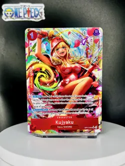 One Piece Card Game 🏴‍☠OP11-004 Kujyaku SR NM Alt Art Foil ENGLISH - Image 1