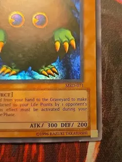 Yu-Gi-Oh! Kuriboh MRD-071 Metal Raiders Unlimited Vintage Card - Image 3