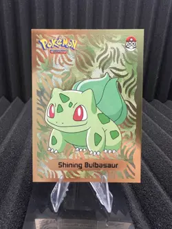 Shining bulbasaur #1 - Gold Holo - Shiny Infinity Set 2024 - Pokemon Card NM - Image 1