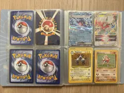 Pokemon WOTC Vintage and modern cards in binder including holos, rares, full art - Image 3