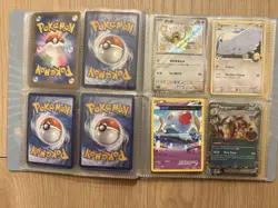 Pokemon WOTC Vintage and modern cards in binder including holos, rares, full art - Image 5