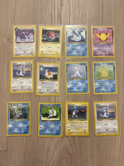 12 Card Pokemon TCG WOTC Legendary Card Collection EXCELLENT condition - Image 1