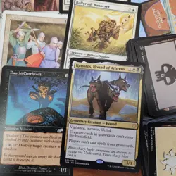 Black White ***SOLDIERS** Tribal Custom COMMANDER MAGIC DECK ALL 100 MTG Cards - Image 1