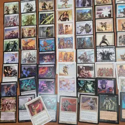 Black White ***SOLDIERS** Tribal Custom COMMANDER MAGIC DECK ALL 100 MTG Cards - Image 3