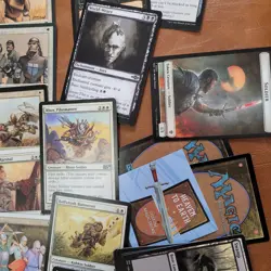 Black White ***SOLDIERS** Tribal Custom COMMANDER MAGIC DECK ALL 100 MTG Cards - Image 5