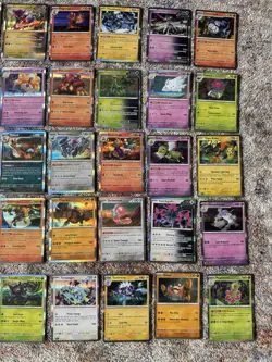 Pokemon 50 Card Holo Lot - No Duplicates - Obsidian Flames - Scarlet & Violet - Image 2