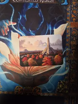 sorcery contested realms lone tower promo card. East America, very rare. - Image 2
