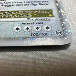 Regigigas LV.X 100/100 Stormfront Holo Ultra Rare Pokemon Card Lightly Played LP - Image 3