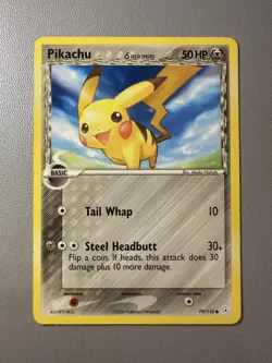 Pokemon TCG Pikachu Holon Phantoms 79/110 Regular Pokemon card - Image 1