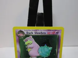 Pokemon TCG Dark Slowbro Rare Holo Card #12/82 Team Rocket w/ Swirl - Image 4