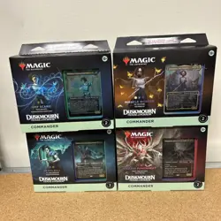 Magic The Gathering Duskmourn House of Horror Commander Deck Set of 4 New Sealed - Image 1