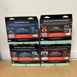 Magic The Gathering Duskmourn House of Horror Commander Deck Set of 4 New Sealed - Image 2