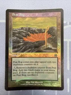 Peat Bog FOIL – Mercadian Masques – MTG - Image 1