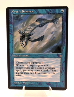 MTG Magic the Gathering - Mystic Remora Ice Age Regular MP - Image 1