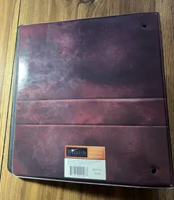 binder #30 WOTC 1995 vtg Magic the Gathering: Pete Venters Ultra Pro 3 Ring MTG - Image 2