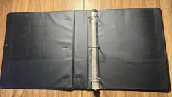 binder #30 WOTC 1995 vtg Magic the Gathering: Pete Venters Ultra Pro 3 Ring MTG - Image 3