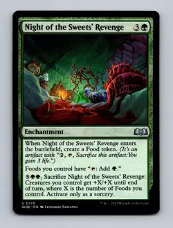 Night of the Sweets' Revenge Wilds of Eldraine Non-Foil MTG NM - Image 1
