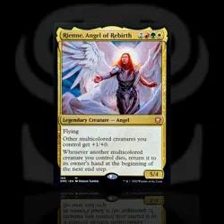 Rienne, Angel of Rebirth ~ Mythic Angel Creature ~ Commander: Dominaria United - Image 1