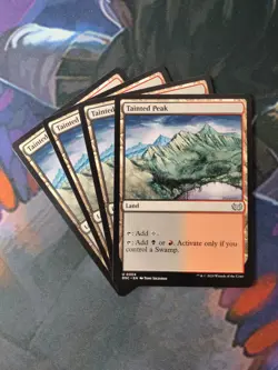 Tainted Peak x 4 | 7% Off 2+ | Duskmourn | NM | MTG - Image 1