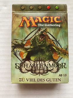 Magic the Gathering Schattenmoor Zu viel des Guten Theme Deck komplett deutsch - Image 1