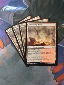 Smoldering Marsh x 4 | 7% Off 2+ | Duskmourn | NM | MTG - Image 1