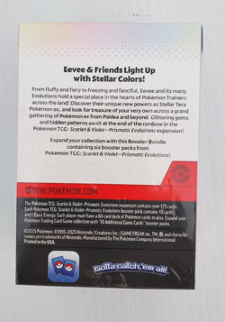 Pokemon Scarlet & Violet Prismatic Evolutions Booster Bundle New Factory Sealed - Image 3