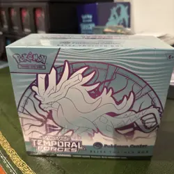 Pokemon Temporal Forces Walking Wake Pokemon Center Elite Trainer Box Etb Sealed - Image 1