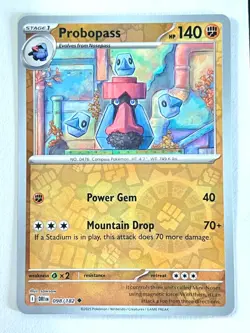 Probopass 098/182 Reverse Holo Destined Rivals Pokemon - Pack Fresh Near Mint NM - Image 1