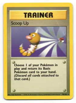 Scoop Up 78/102 Rare Base Set Pokemon DMG - Image 1