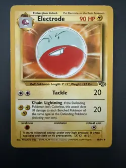 Electrode 18/64 Pokemon Jungle Rare Non-Holo WOTC Vintage - MP - Image 1