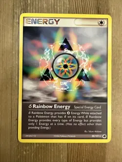 Delta Species Rainbow Energy - 88/101 - Uncommon PL/MP, English Pokemon EX Drago - Image 1