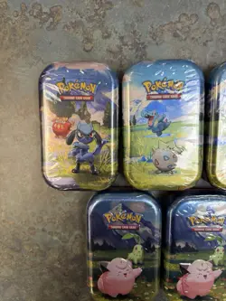 2026 Pokemon - TCG Ascended Heroes- Mini Tin - Set of 5 - In hand Sealed - Image 2