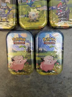 2026 Pokemon - TCG Ascended Heroes- Mini Tin - Set of 5 - In hand Sealed - Image 4