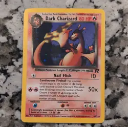 Pokemon Dark Charizard Team Rocket Holo Rare 4/82 Wizards 2000 Pokemon TCG - Image 1