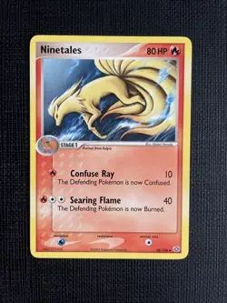 Pokemon TCG Ninetales EX Emerald 38/106 Regular Uncommon - NM - Image 1