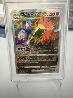 2022 Pokemon SWSH BSP FA/Charizard VStar Ultra Premium Collection PSA 9 - Image 2
