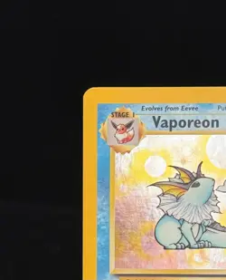 Vaporeon 12/64 Holo Rare | Vintage Pokemon TCG | Jungle Set WotC | LP+ - Image 4