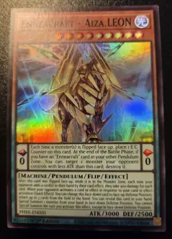 Enneacraft - Aiza.LEON PHRE-EN020 1st Ed. Super Rare Phantom Revenge Yu-Gi-Oh! - Image 1